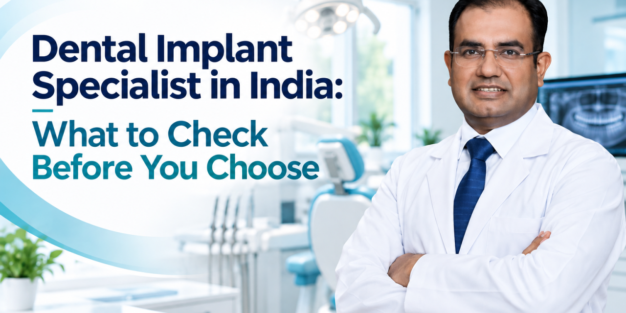 Dental Implant Specialist in India: What to Check Before You Choose